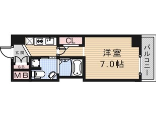 ラシーヌ天王寺町南の物件間取画像